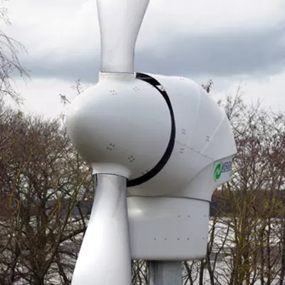 Capot de moteur de génératrice éolienne